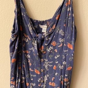 American Eagle Floral Dress Size Medium